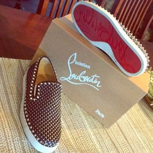 Christian louboutin pik boat shoe